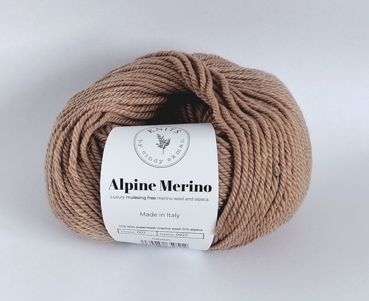 Alpine Merino fra Knits by Cindy Ekman – Blødt garn i Merino & Alpaka