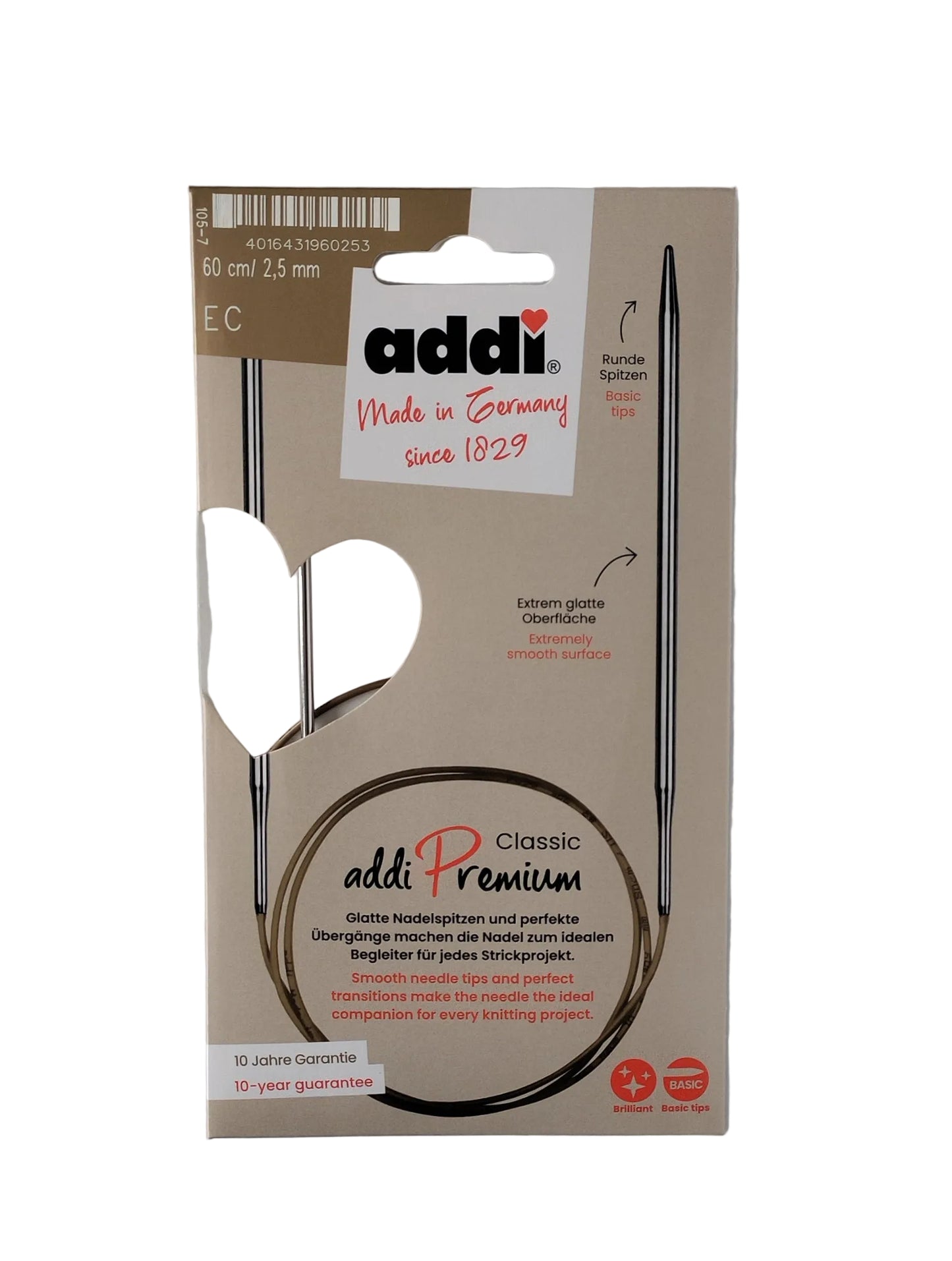 Addi Premium Classic Rundpind - Den originale "Turbo" 60cm.