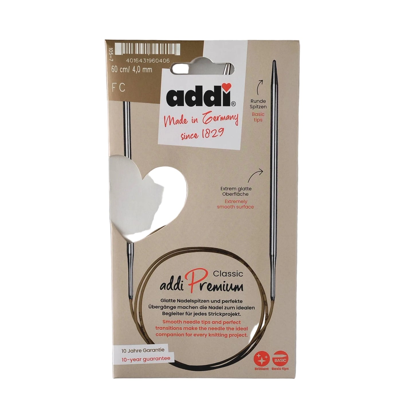 Addi Premium Classic Rundpind - Den originale "Turbo" 60cm.
