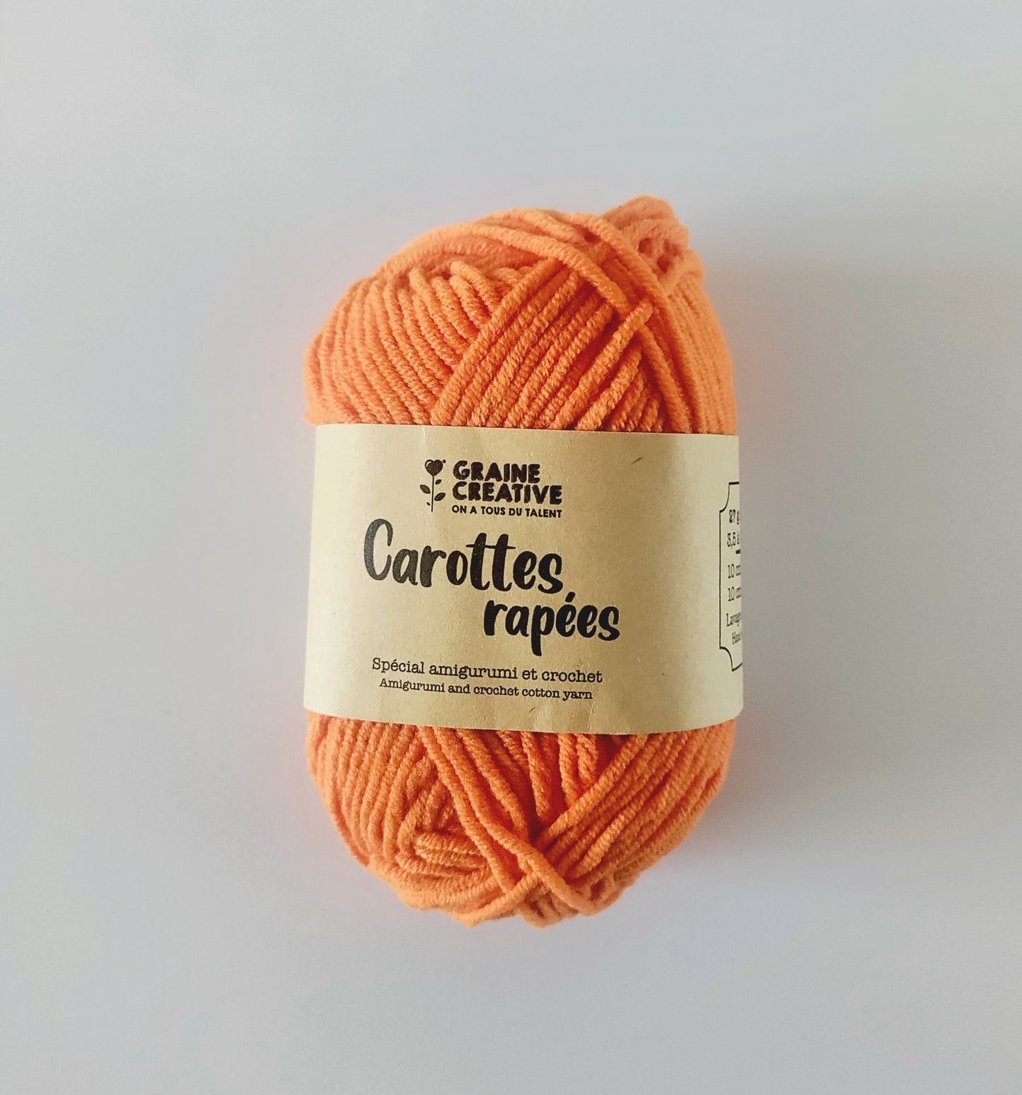 Amigurumi Garn – Blødt bomuldsmix til hæklede figurer & bamser (27g)