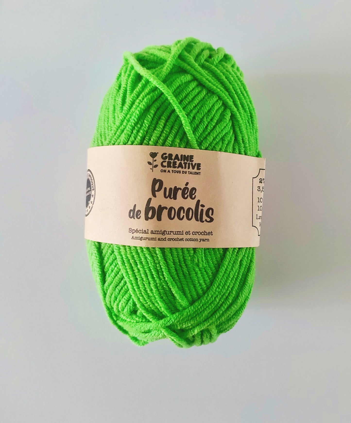 Amigurumi Garn – Blødt bomuldsmix til hæklede figurer & bamser (27g)