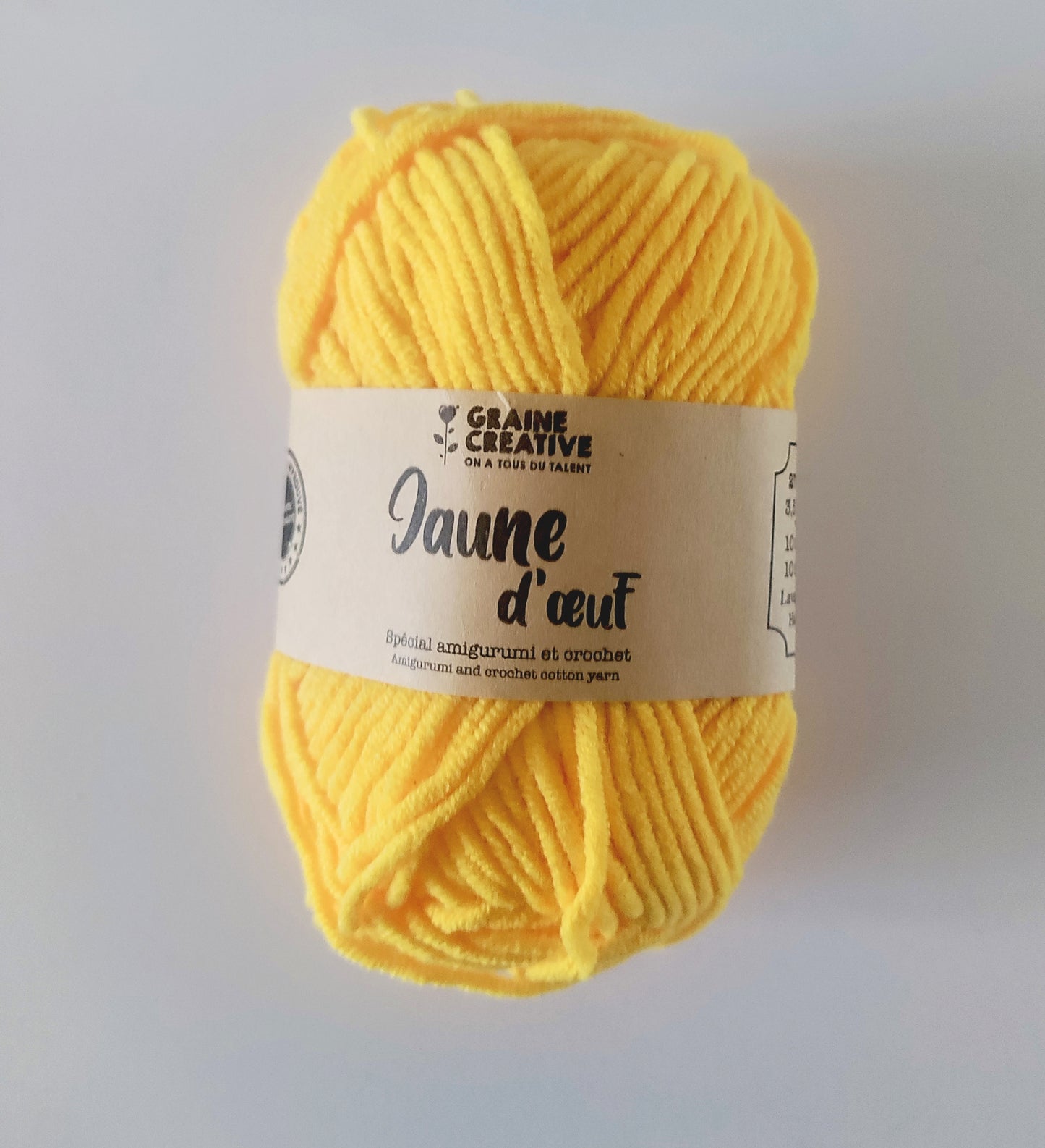 Amigurumi Garn – Blødt bomuldsmix til hæklede figurer & bamser (27g)