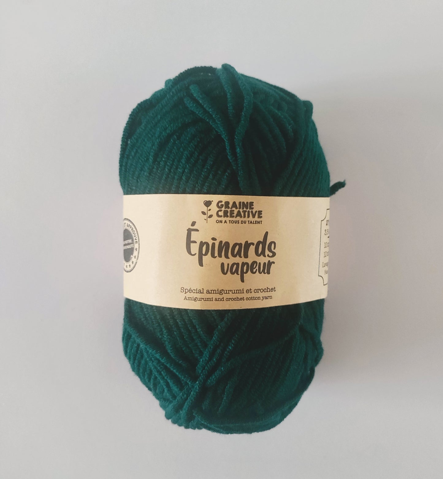Amigurumi Garn – Blødt bomuldsmix til hæklede figurer & bamser (27g)