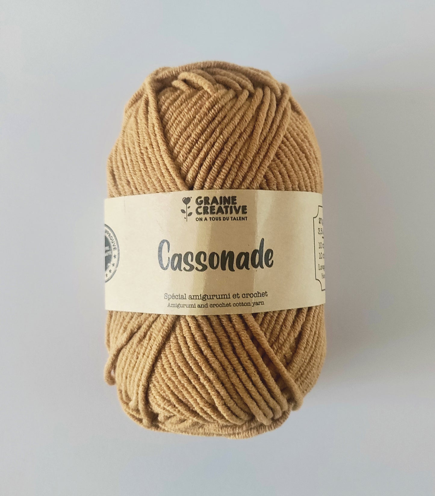 Amigurumi Garn – Blødt bomuldsmix til hæklede figurer & bamser (27g)