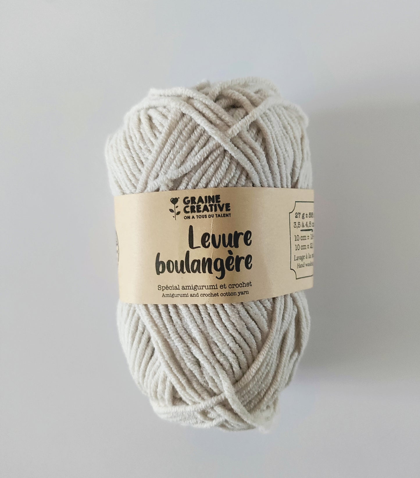 Amigurumi Garn – Blødt bomuldsmix til hæklede figurer & bamser (27g)