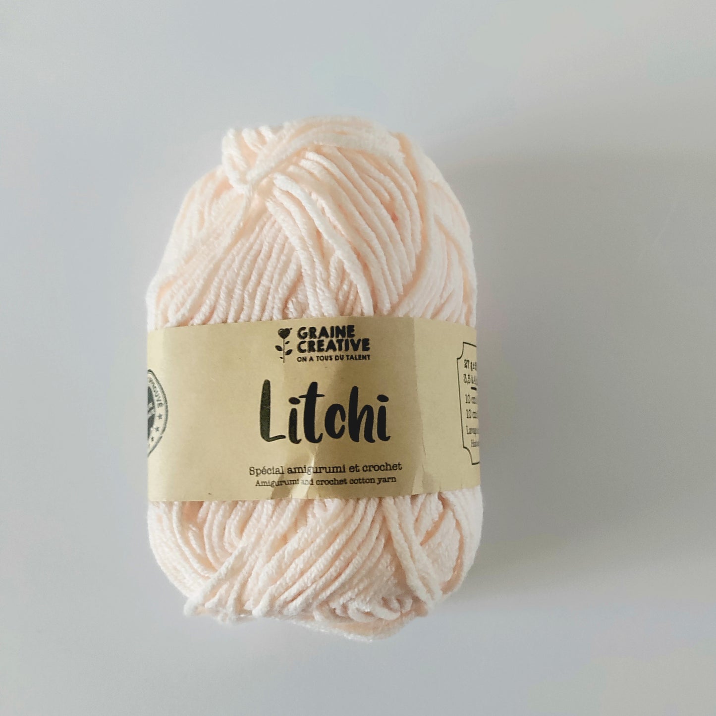 Amigurumi Garn – Blødt bomuldsmix til hæklede figurer & bamser (27g)