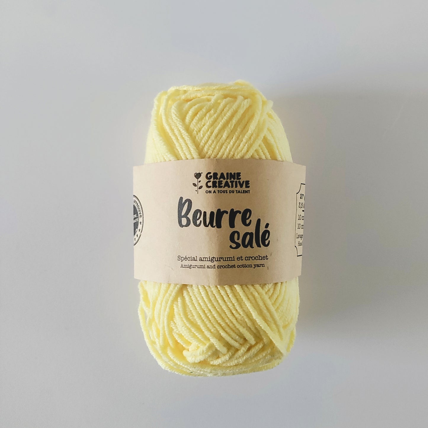 Amigurumi Garn – Blødt bomuldsmix til hæklede figurer & bamser (27g)