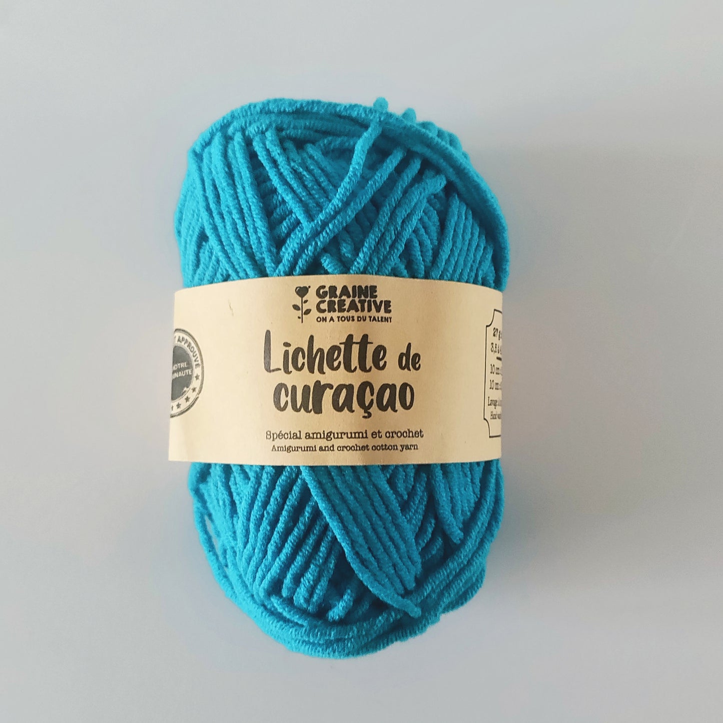 Amigurumi Garn – Blødt bomuldsmix til hæklede figurer & bamser (27g)