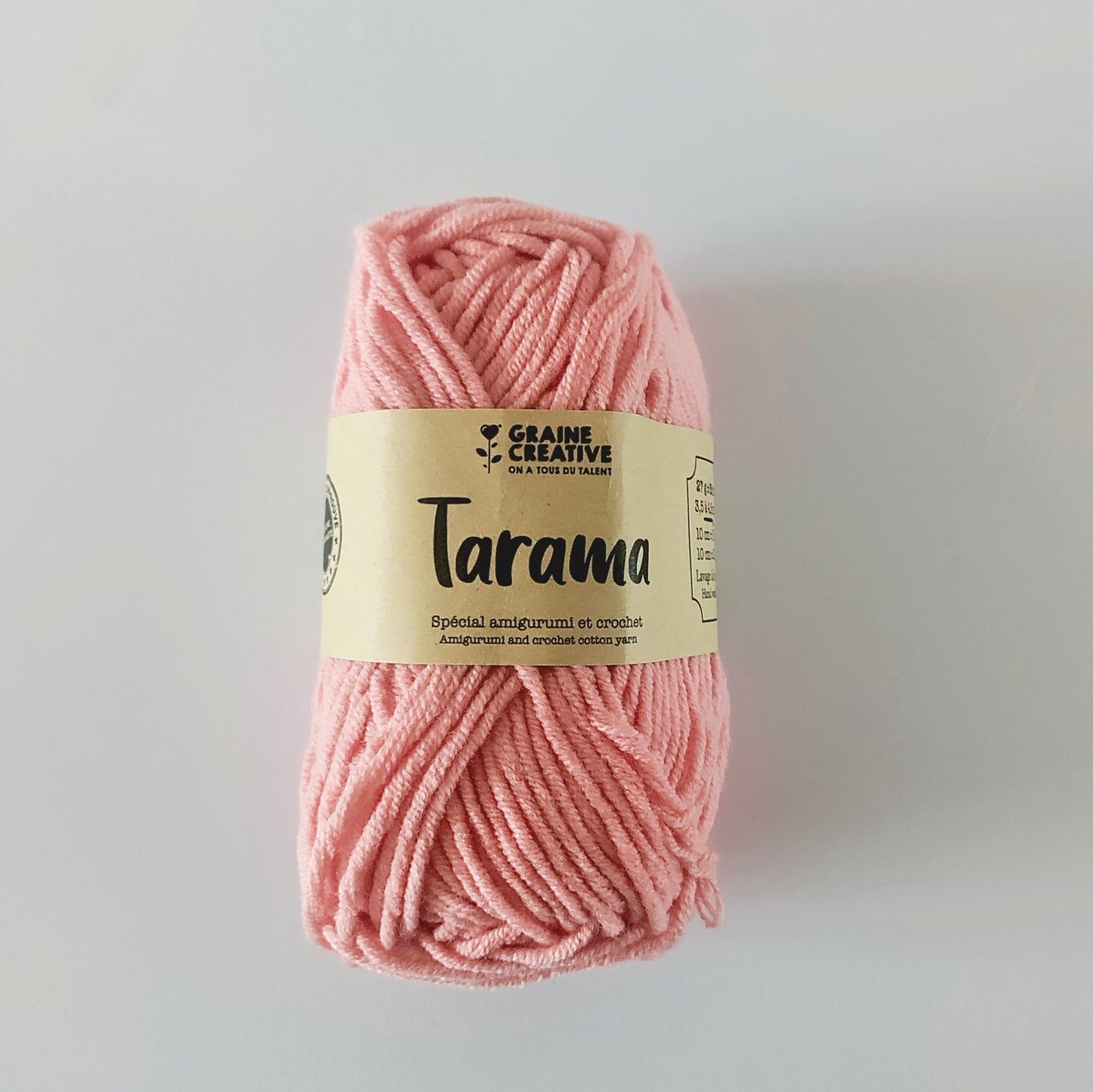 Amigurumi Garn – Blødt bomuldsmix til hæklede figurer & bamser (27g)