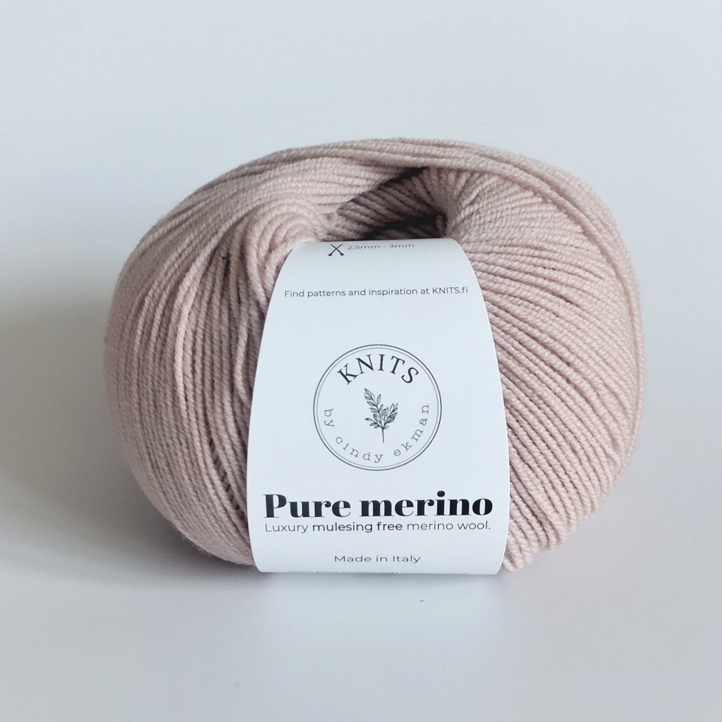 Pure Merino fra Knits by Cindy Ekman – 100% Naturlig Non-Superwash Uld