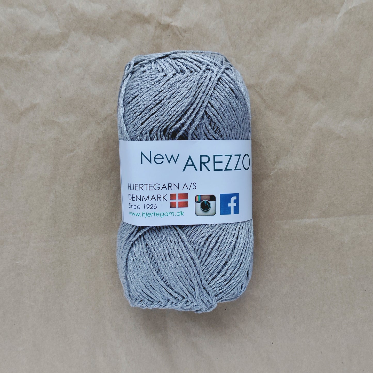 Hjertegarn New Arezzo – Kølende sommergarn i hør, bambus & bomuld