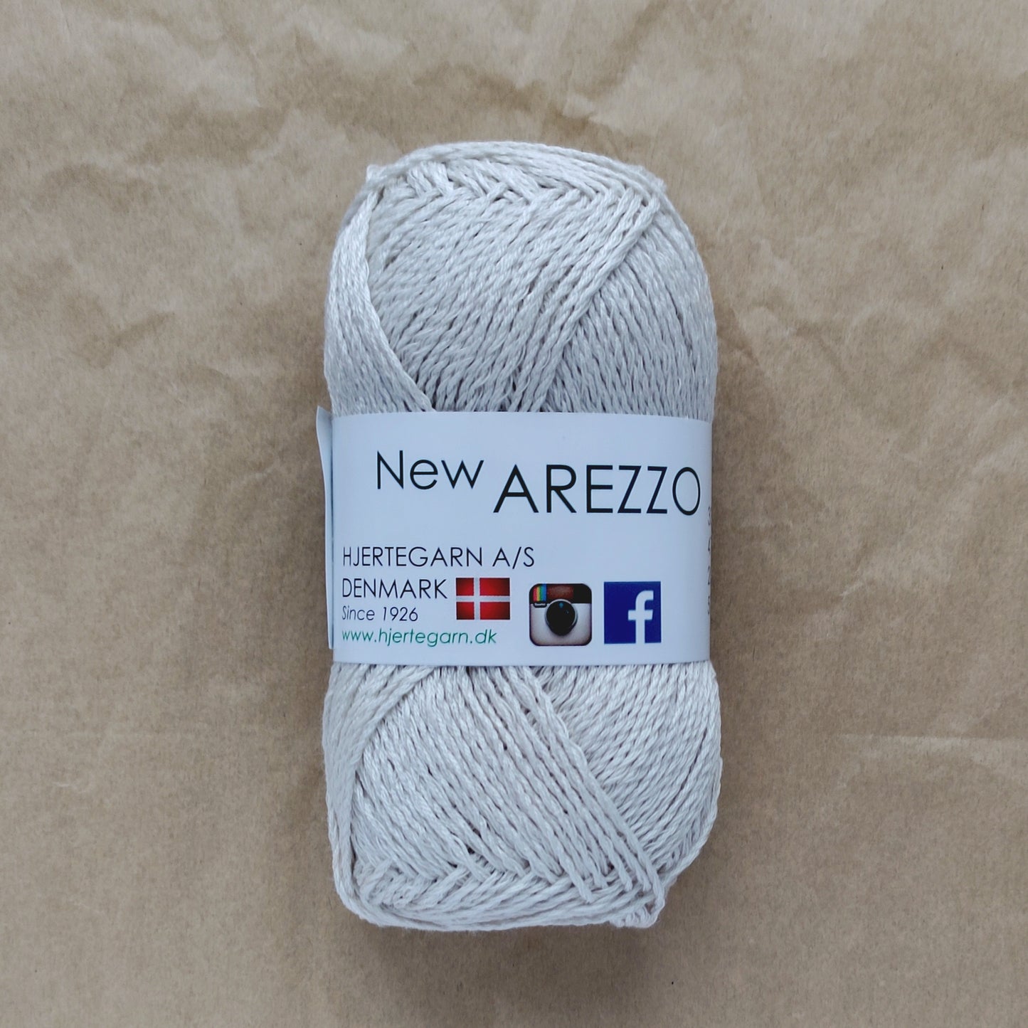 Hjertegarn New Arezzo – Kølende sommergarn i hør, bambus & bomuld