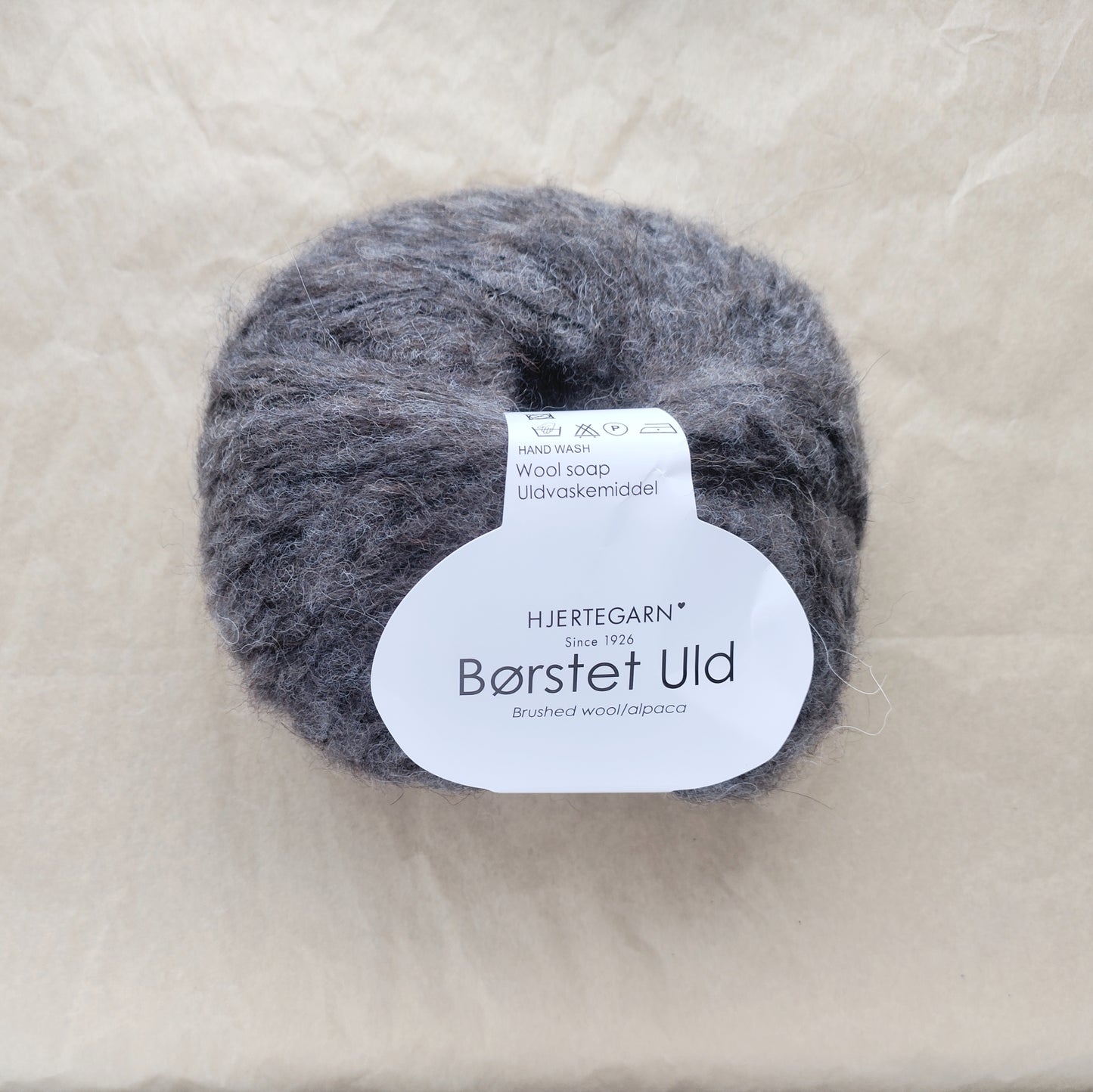 Hjertegarn Børstet Uld – Luftigt & blødt garn til moderne chunky strik