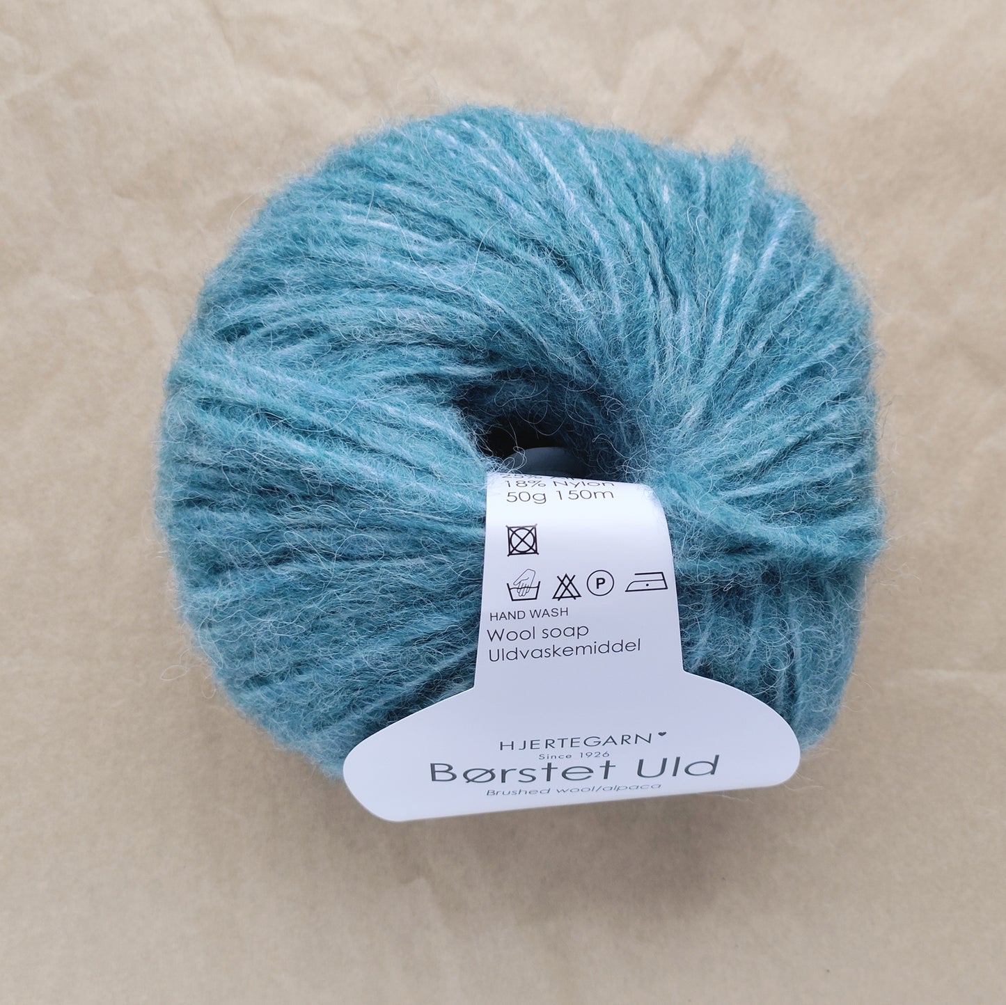 Hjertegarn Børstet Uld – Luftigt & blødt garn til moderne chunky strik