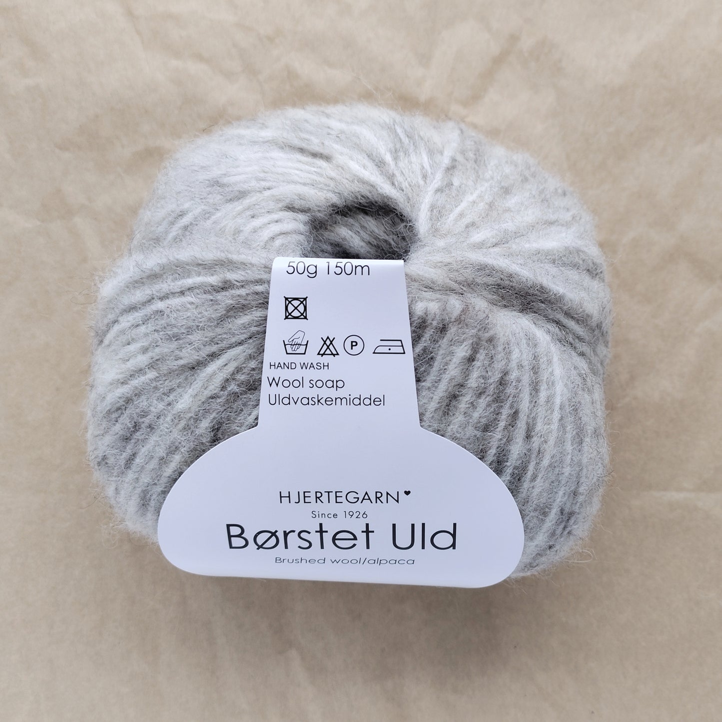 Hjertegarn Børstet Uld – Luftigt & blødt garn til moderne chunky strik