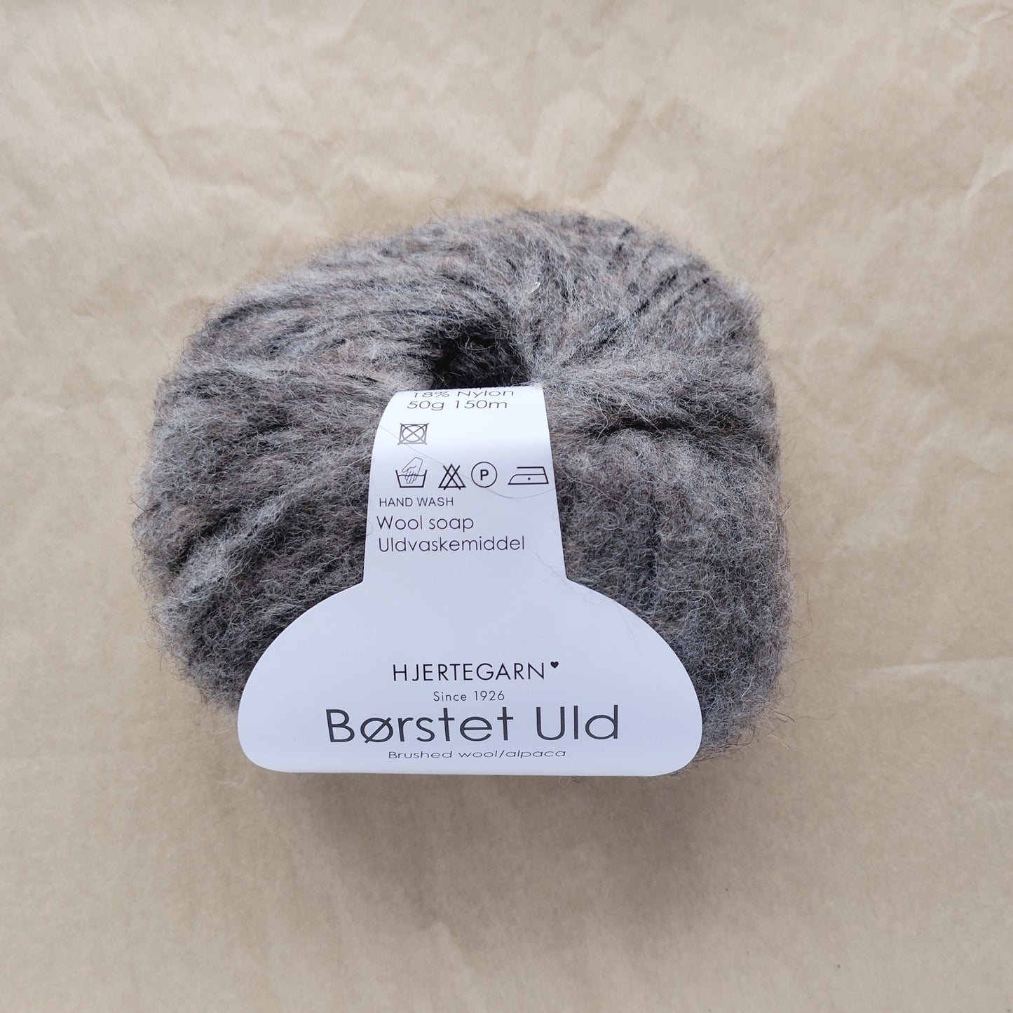 Hjertegarn Børstet Uld – Luftigt & blødt garn til moderne chunky strik