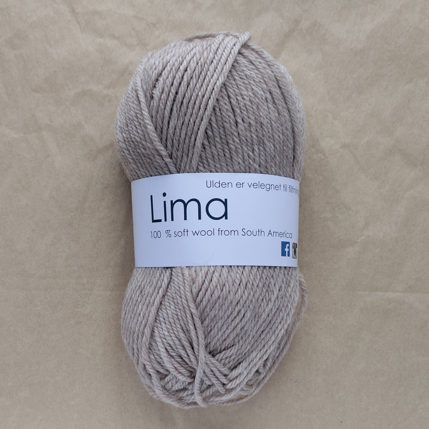 Lima - Peruviansk uld garn - blødt naturgarn til sweater og strik