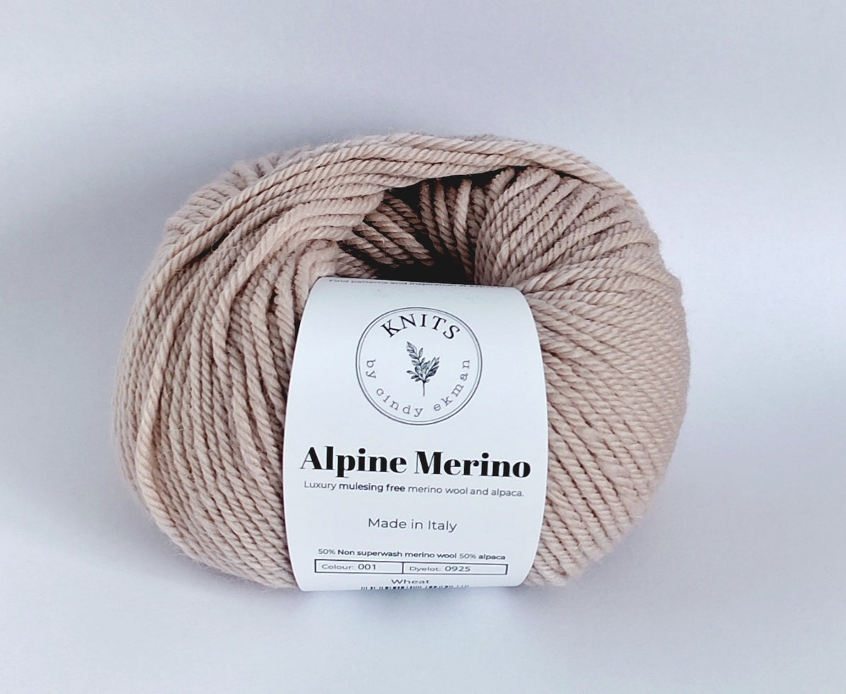 Alpine Merino fra Knits by Cindy Ekman – Blødt garn i Merino & Alpaka