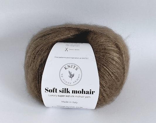 Soft Silk Mohair – Blødt & glansfuldt garn i Super Kid Mohair & Silke