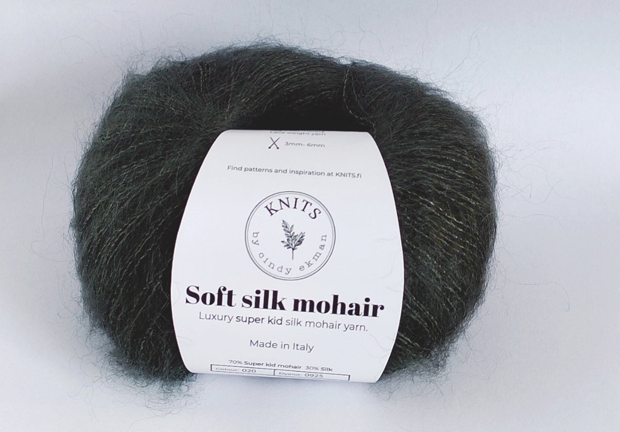 Soft Silk Mohair – Blødt & glansfuldt garn i Super Kid Mohair & Silke