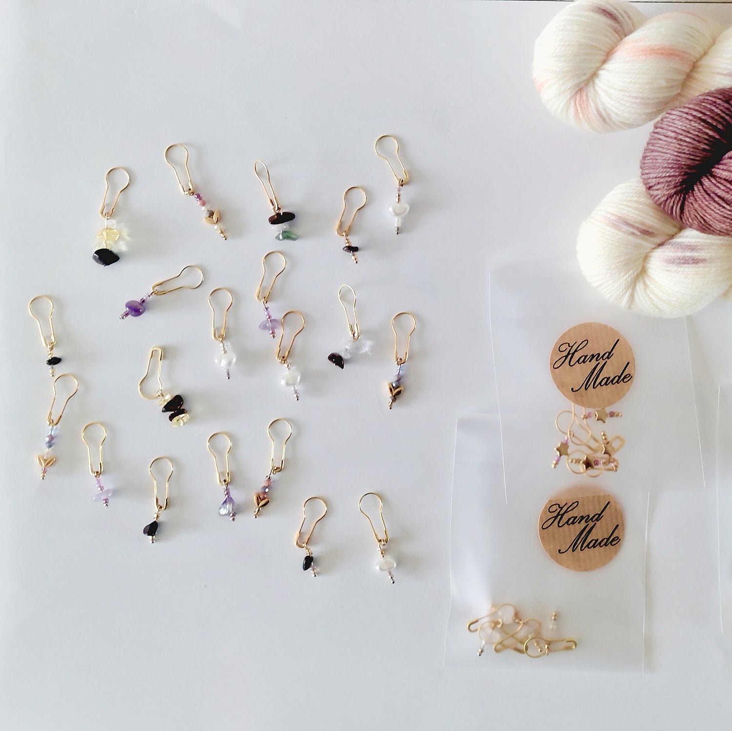 Håndlavede maskemarkører